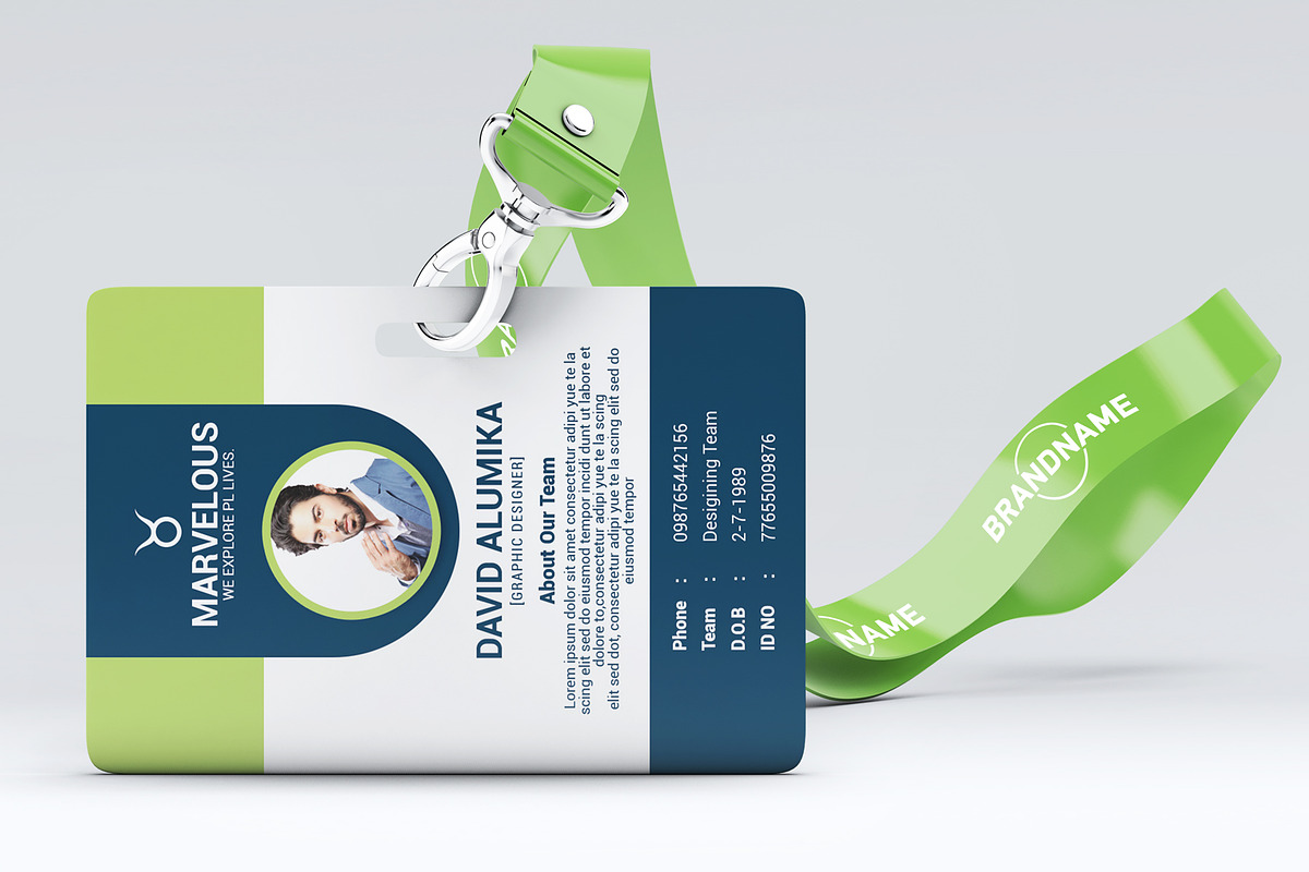 Company ID Cards, a Stationery Template by Business Flyers (Photo 3 of 4)