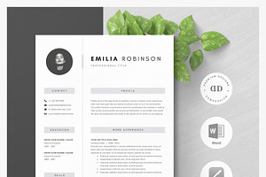 Word Resume & Cover Letter Template