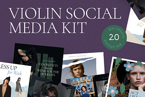 Violin 2.0 Social Media Kit