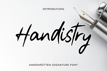 Handistry Lettering Font