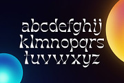 Hendrix - Art Nouveau Display, a Serif Font by HipFonts (Thumbnail 3 of 9)