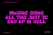BRIMSTONE Font, a Font by Jordan Debney Art (Thumbnail 3 of 4)