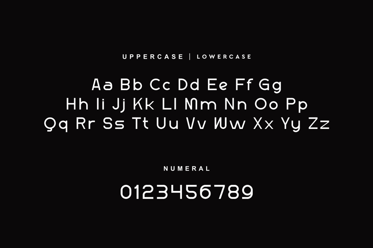 Gumoye Modern Experimental Bold Font, a Sans Serif Font by QR Design Studio (Photo 5 of 11)