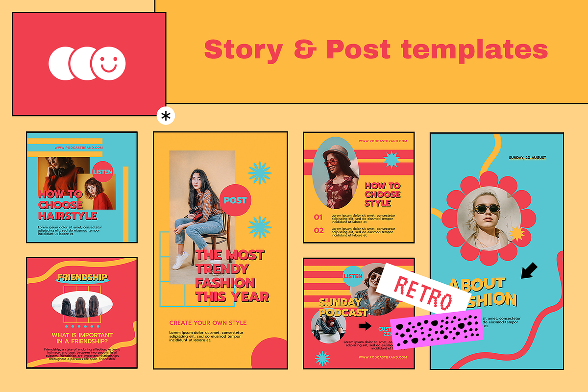 Srineza Instagram Template, a Social Media Template by Creatchees.std (Photo 2 of 5)