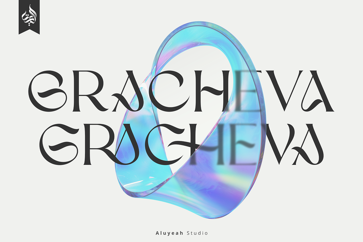 Gracheva | Premium Display Font, a Serif Font by Aluyeah Studio (Photo 1 of 16)