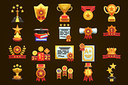 3D Award & Trophy Element, an Object 3D Model by SLAB! Design (Thumbnail 4 of 4)