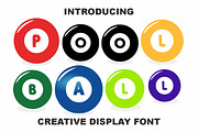 Pool Ball, a Symbol Font by Fourteen Letter (Thumbnail 1 of 7)