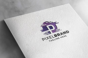 Pixel Brand Letter P Pro Logo Templa, a Branding & Logo Template by Design_Planet (Thumbnail 4 of 4)