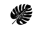 Monstera Leaf Silhouette Bundle, an Illustration by yasushie (Thumbnail 18 of 31)