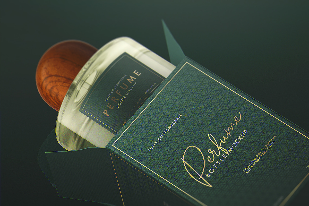 Perfume Mockup v2, a Product Mockup by HexenDesigns (Photo 2 of 15)