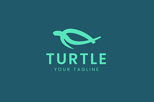 turtle logo vector icon illustration, a Branding & Logo Template by Dyn Studio