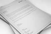 Clean Letterhead, a Stationery Template by DesignGhar (Thumbnail 3 of 5)