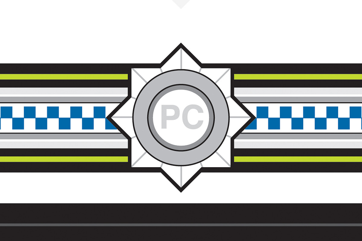 Cartoon UK Policeman, a Person Illustration by Mark Murphy Creative (Photo 2 of 2)