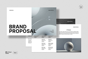 PeSen | Clean Proposal for Figma, a Presentation Template by Pengedar Seni
