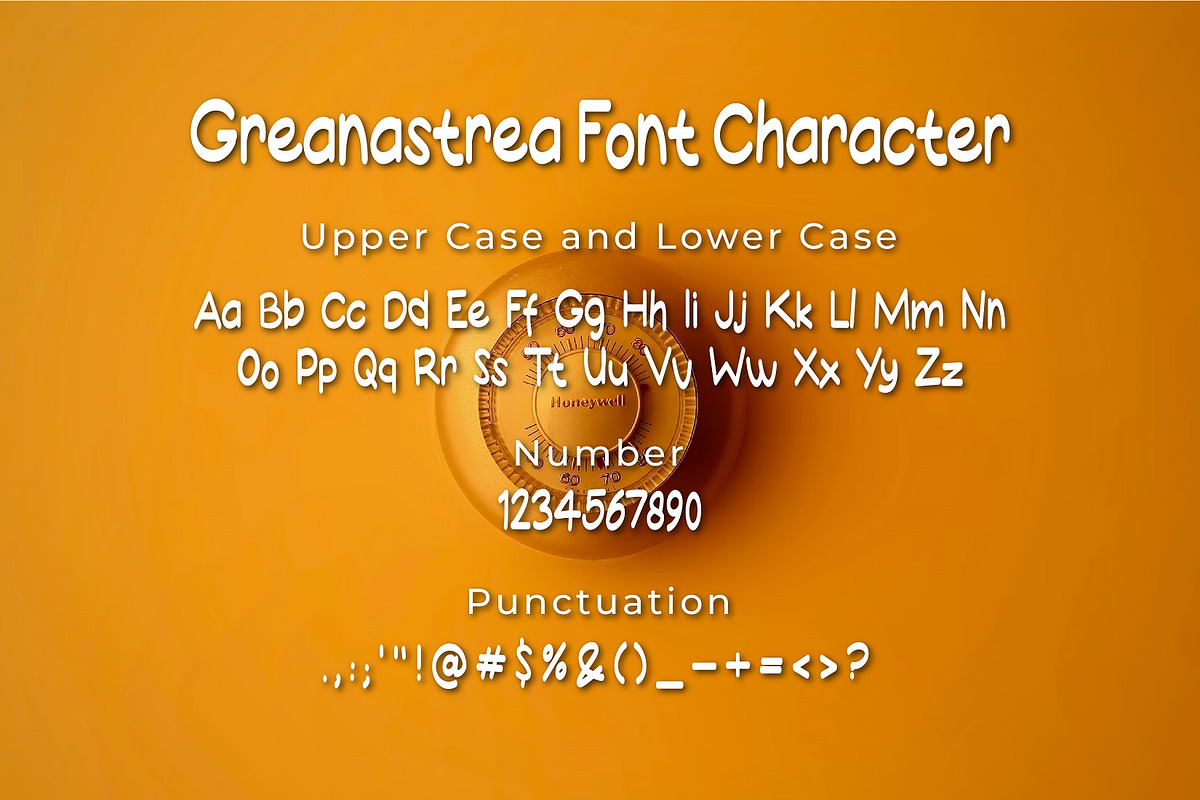 Grenastrea Sans Handwritten Font, a Handwritten Font by Gumrega Studio (Photo 4 of 5)