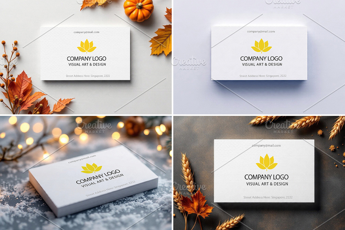 35 Luxury business cards, BUNDLE, an Advertising Mockup by Mockup Stories (Photo 5 of 8)