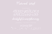 Marmont script, a Handwritten Font by BilberryCreates (Thumbnail 6 of 6)