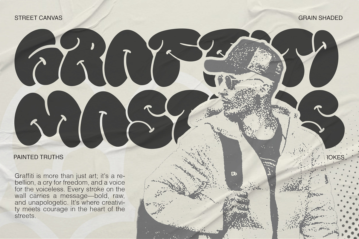 ACARETA | Groovy Display Typeface, a Serif Font by The_Type (Photo 2 of 12)