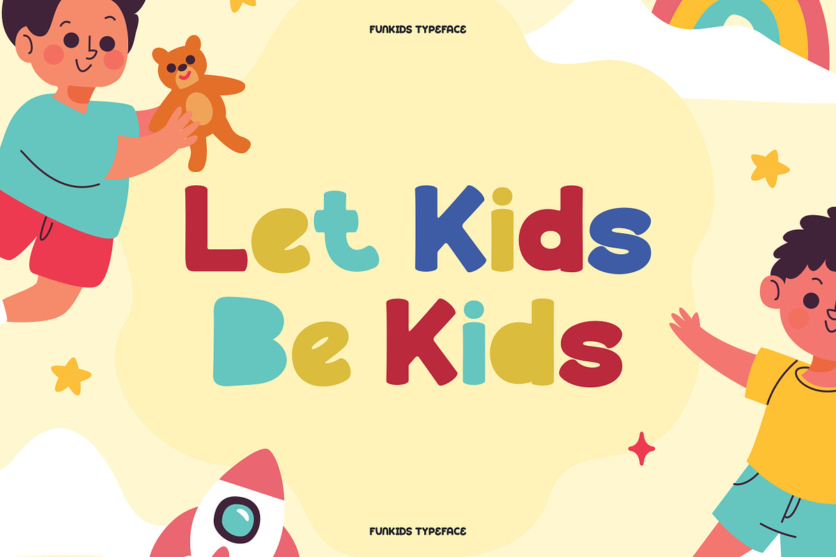 Funkids - Playful Font, a Font by Flawless And Co (Photo 6 of 10)