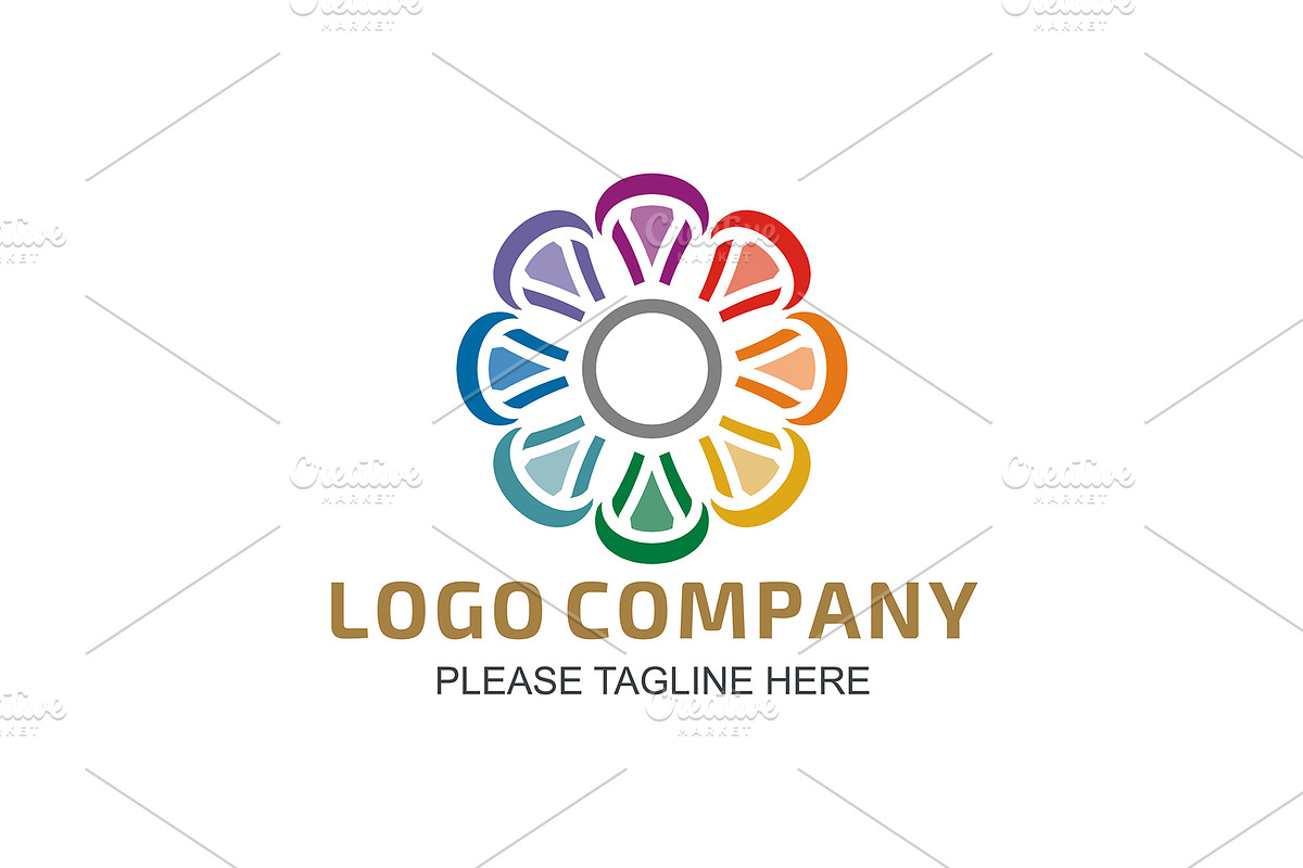 20 Logo Flower Templates Bundle, a Branding & Logo Template by Friendesigns (Photo 10 of 21)