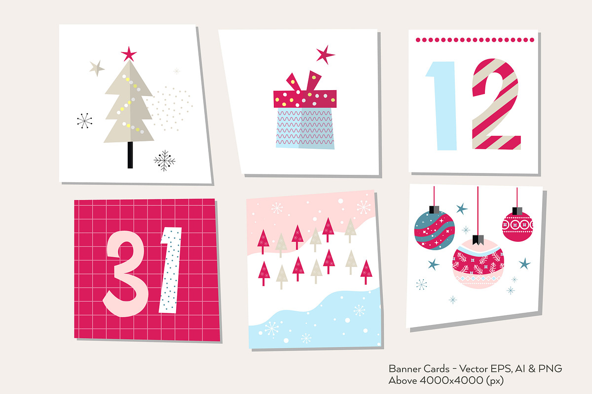 Happy Flat Holiday! Flat design kit, an Object Graphic by Paperly Studio (Photo 3 of 7)
