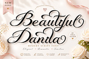 Beautiful Font Bundle, a Handwritten Font by Yoga Letter (Thumbnail 4 of 8)
