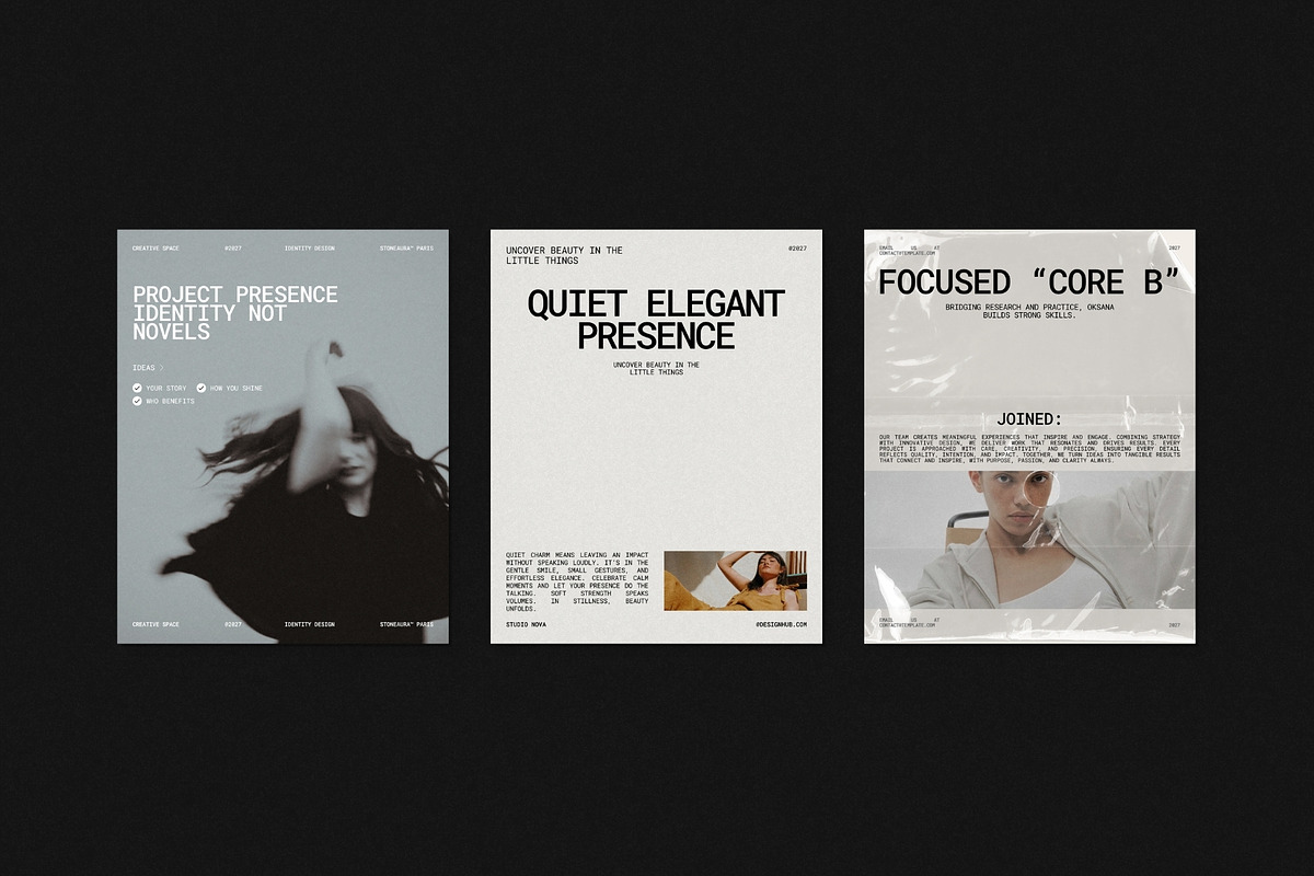 ZENO | Social Media Kit (I), a Social Media Template by The Aesthetic Studio (Photo 3 of 10)