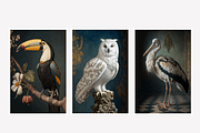 Biwi Collection · Majestic Birds, a Texture Illustration by milatovar (Thumbnail 17 of 17)
