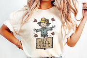 It’s Fall Y’all PNG, Scarecrow, an Illustration by SharpMarketplace (Thumbnail 2 of 9)