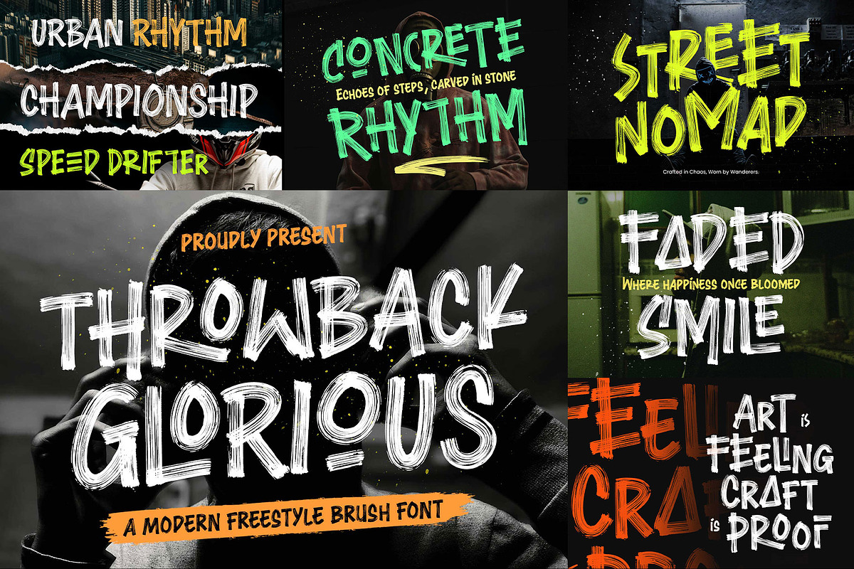Freestyle Brush Font Bundle, a Handwritten Font by Arterfak Project (Photo 6 of 15)