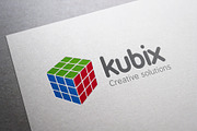 Kubix Logo, a Branding & Logo Template by Sargatal (Thumbnail 5 of 5)