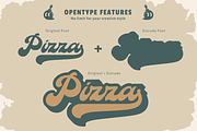The Auratype | Retro Layered Font, a Script Font by Auratype (Thumbnail 6 of 15)