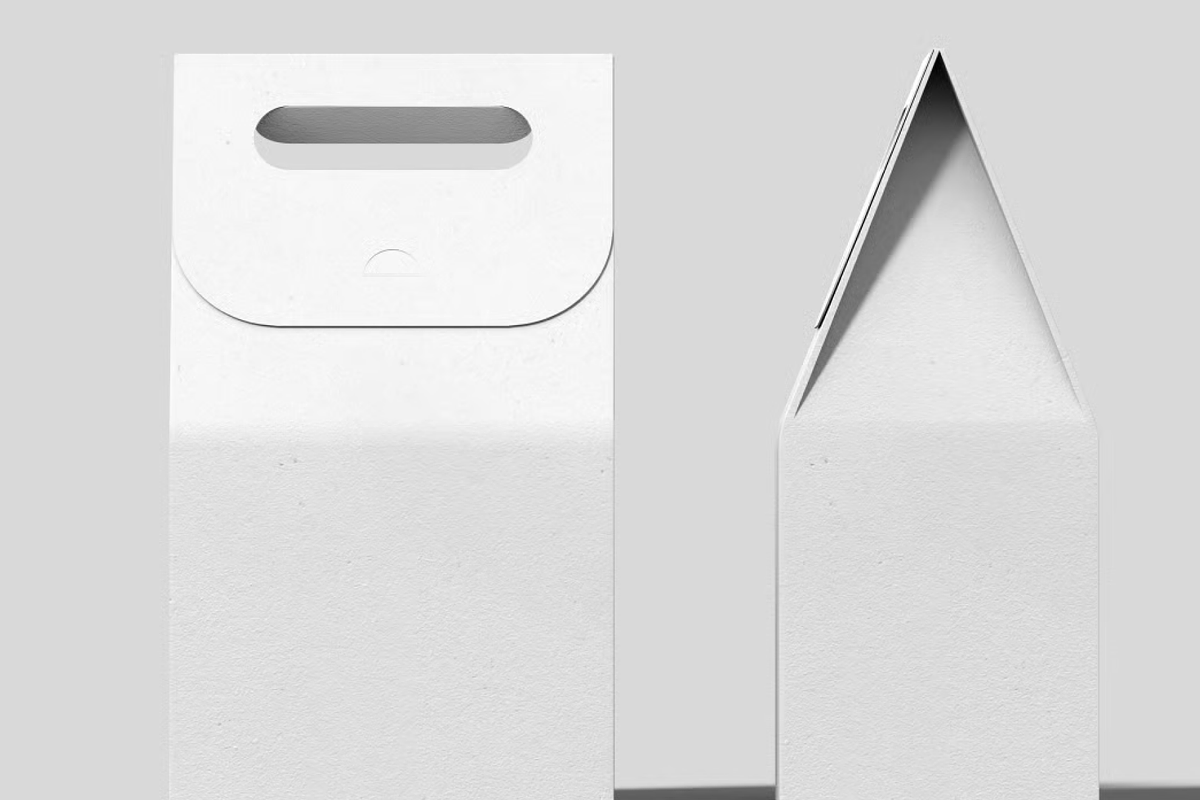 Eco Food Takeaway Box Mockup, a Packaging Mockup by graphicsauce (Photo 3 of 4)