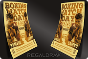 Boxing Sport Flyer Template, a Flyer Template by regalDRAW (Thumbnail 2 of 6)