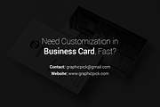 Clean Minimal Photo Business Card, a Business Card Template by GraphicPick (Thumbnail 3 of 3)