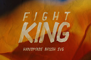 Fight King Brush & SVG Font, a Handwritten Font by Cruzine (Thumbnail 8 of 8)