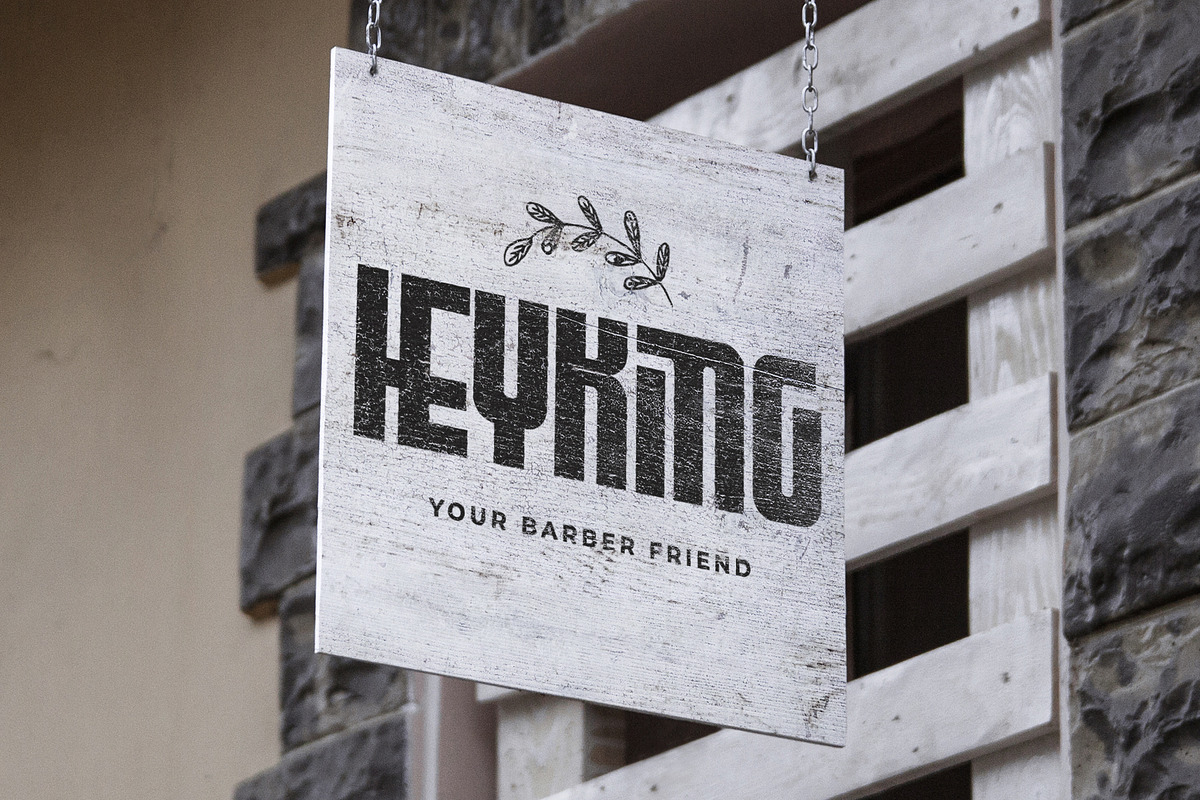 Shocking Palm Cake - Ligature Font, a Sans Serif Font by Airotype (Photo 9 of 14)