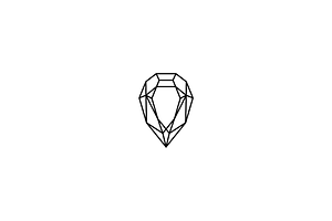 Minimalist Luxury Diamond Logo