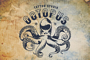 Old school tattoo Mooring font, a Script Font by DGIM studio (Thumbnail 3 of 6)