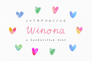 Winona Script Font