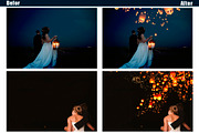 40 Sky lanterns overlays, a Layer Style Add-On by OverlayBox (Thumbnail 2 of 5)
