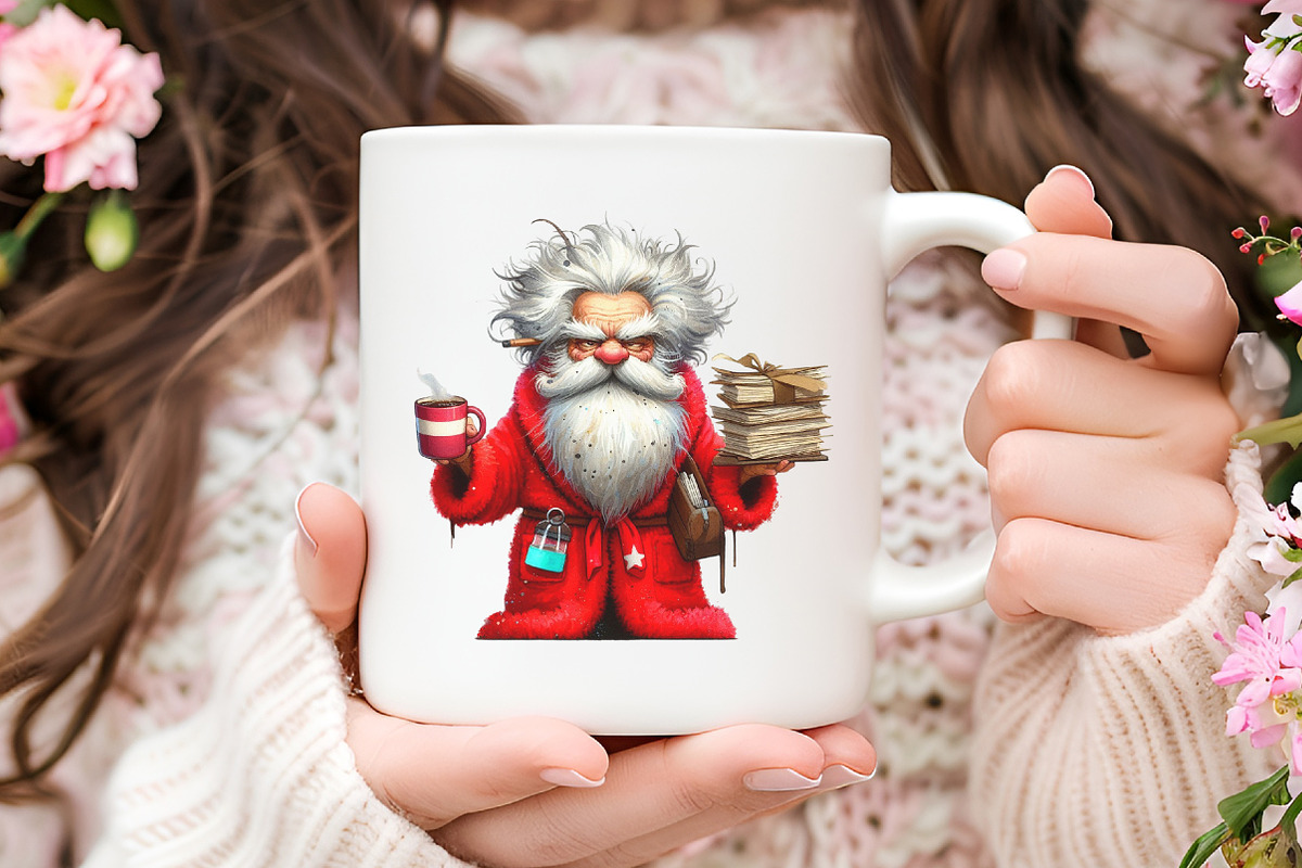 Santa Clipart, an Illustration by RobertsArt (Photo 7 of 7)