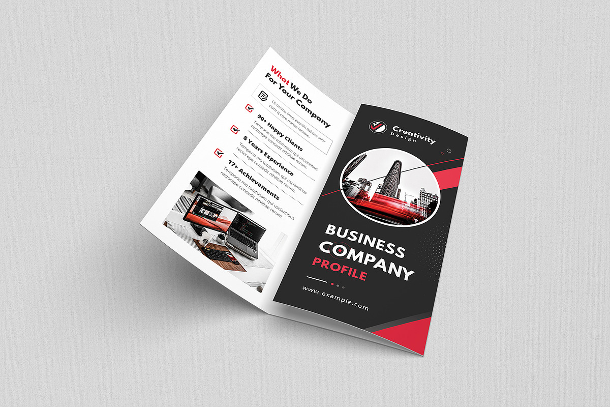 Company Profile | Brochure Template, a Brochure Template by Creativity-Design (Photo 4 of 5)