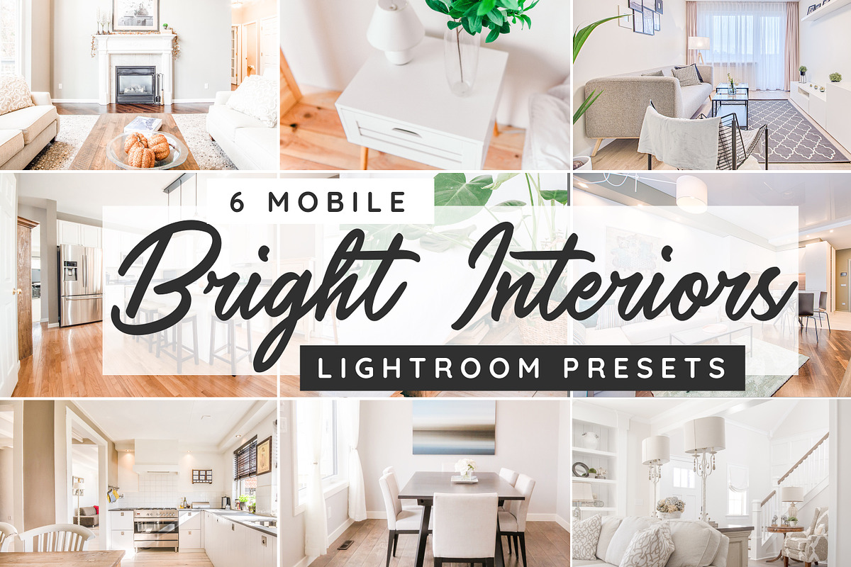 Bright interiors mobile presets, an Action Add-On by GDR Design (Photo 1 of 9)