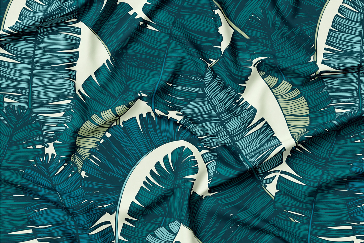 Tropical seamless pattern, a Pattern Graphic by Elona Laff (Photo 3 of 3)