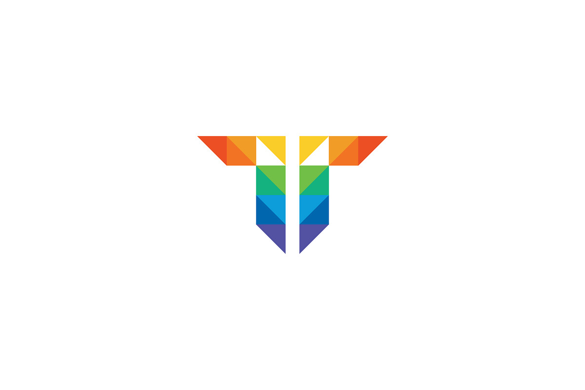 Letter T Pixel Logo, a Branding & Logo Template by Abir Hossain Waffi (Photo 1 of 4)
