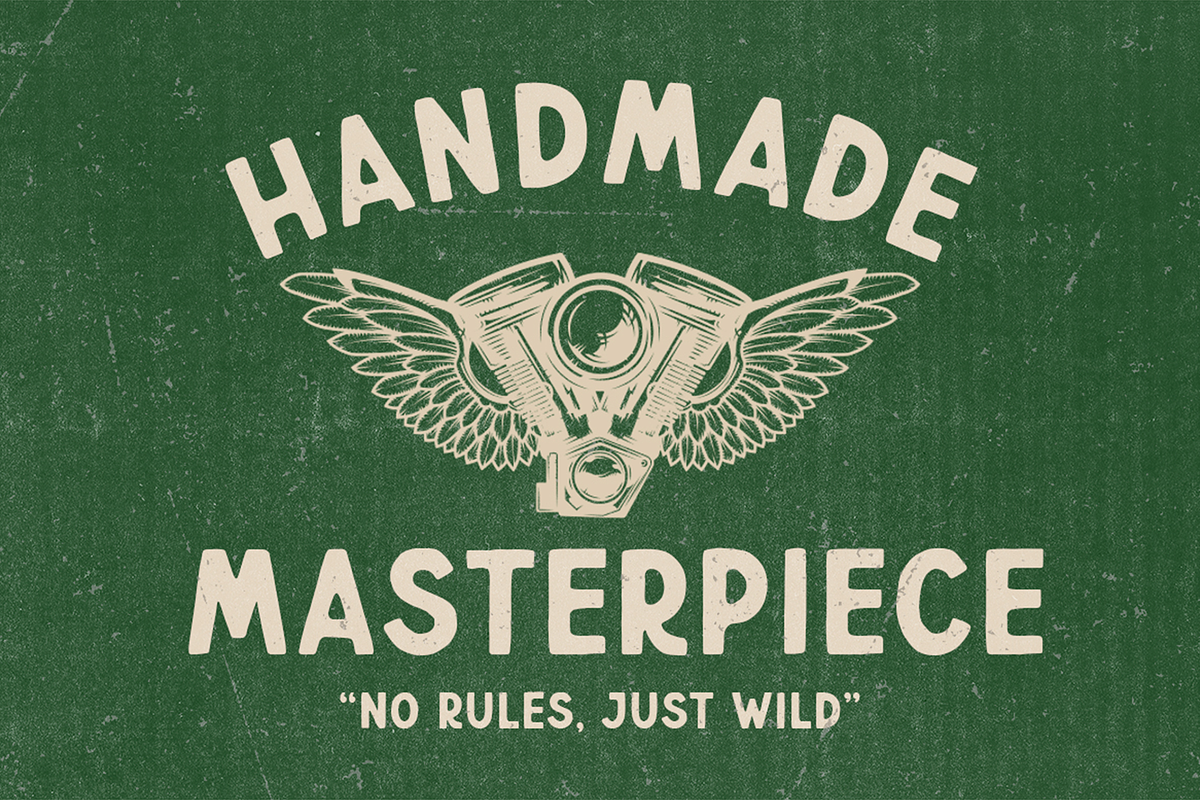 Wildboar - Vintage Display Font, a Sans Serif Font by Pekotype (Photo 2 of 15)