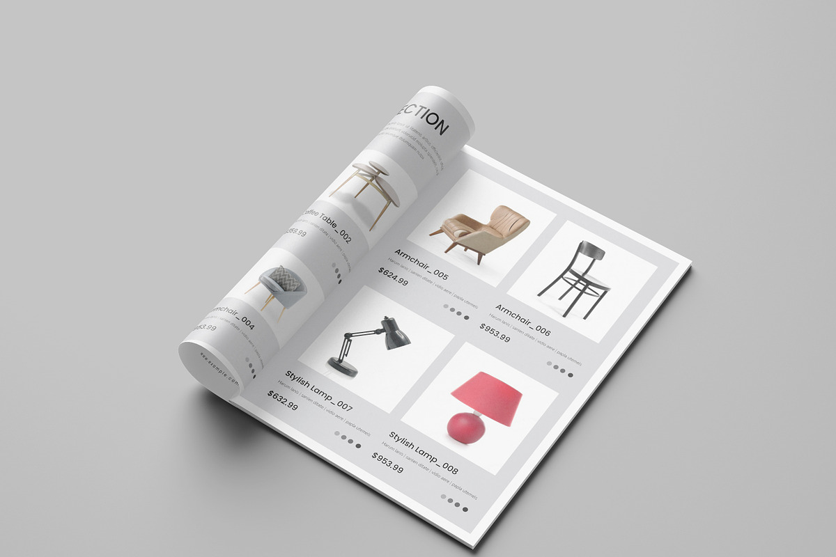 Product Catalog Layout Template, a Brochure Template by Spark_Creative (Photo 7 of 14)