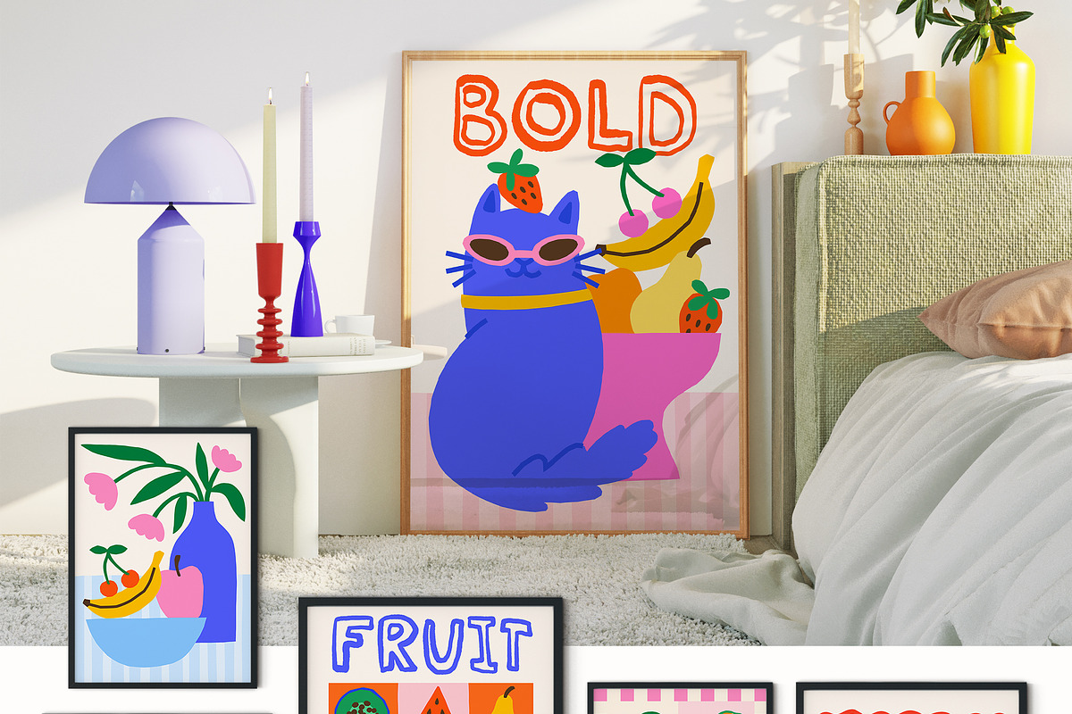 Dopamine Summer Poster Creator, an Object Graphic by ArtFM (Photo 8 of 17)