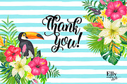 Watercolor Tropical Clip Art, an Illustration by Elly Studio (Thumbnail 9 of 9)